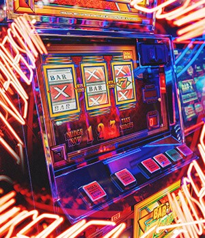 colorful casino machine
